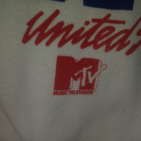 1985 USA FOR AFRICA MTV PROMO SWEATSHIRT - Picture 3 of 5